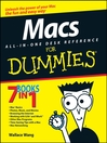 Macs All-in-One Desk Reference For Dummies®